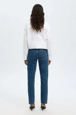 Selected Pantalón vaquero Slim Fit. Azul Clearance