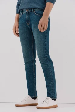 Cortefiel Pantalón vaquero slim fit Azul Sale