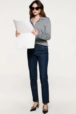 Selected Pantalón vaquero Slim Fit. Azul marino