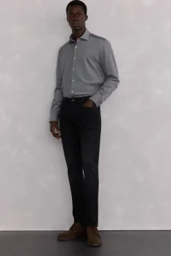 Pedro del Hierro Pantalón vaquero slim fit Negro New