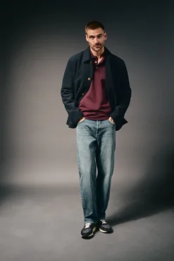 OOTO Pantalón vaquero straight fit Azul Outlet