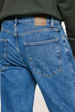 Selected Pantalón vaquero Straight Fit Azul