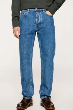 Selected Pantalón vaquero Straight Fit Azul