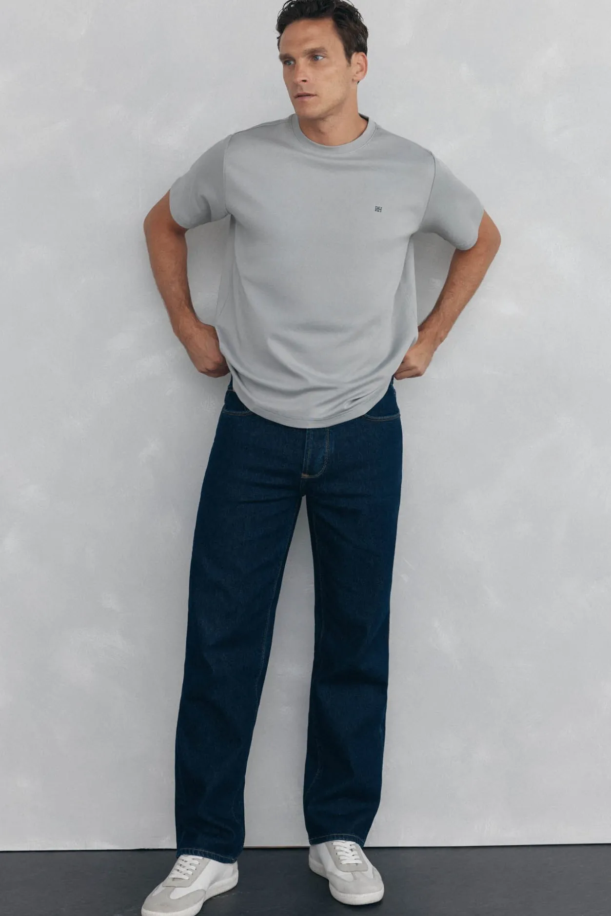 Pedro del Hierro Pantalón vaquero straight fit Azul Hot