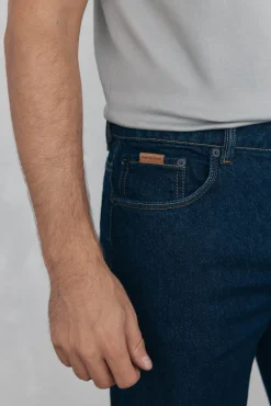 Pedro del Hierro Pantalón vaquero straight fit Azul Hot