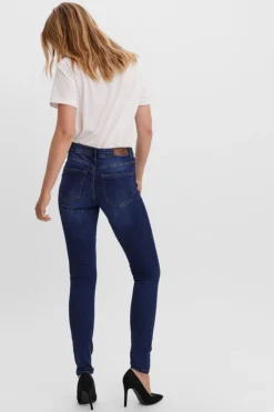 Vero Moda Pantalón Vaquero Tanya skinny Azul Clearance