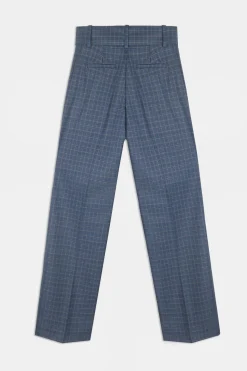 Silbon Pantalón vestir cuadros Azul oscuro New