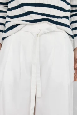 Pedro del Hierro Pantalón wide leg Blanco New