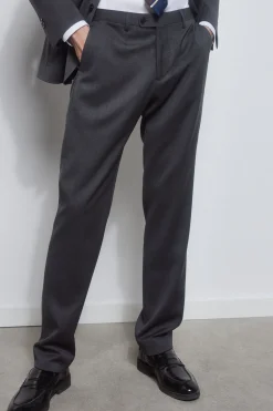 Pedro del Hierro Pantalon liso bi-stretch tailored Gris Clearance