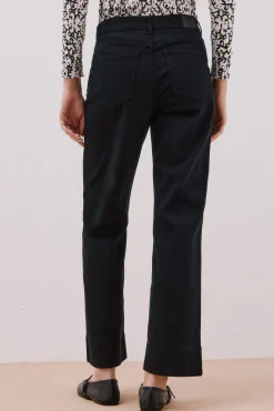 Cortefiel Pantalones buttons Negro Outlet