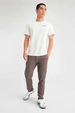 Dockers Pantalones chinos casual Marr&oacute;n Discount
