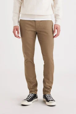 Dockers Pantalones chinos Skinny Fit Original para hombre Marr&oacute;n New