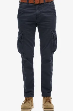 Superdry Pantalones Core cargo azul Sale