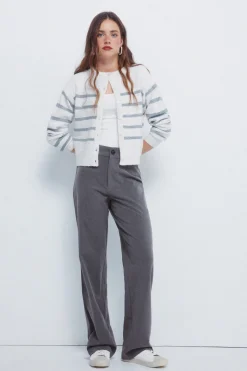 Springfield Pantalones de sastre gris Outlet