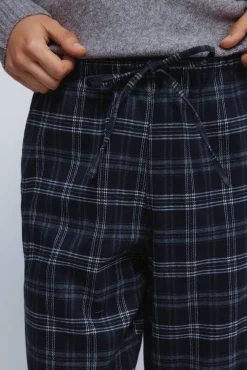 Springfield Pantalones jogger cuadros azul Discount