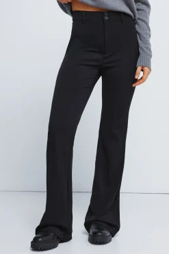 Springfield Pantalones rayas flare negro Hot
