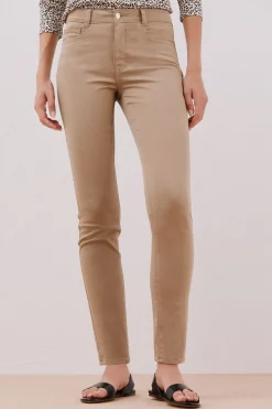 Cortefiel Pantalones Sensational color Beige Hot