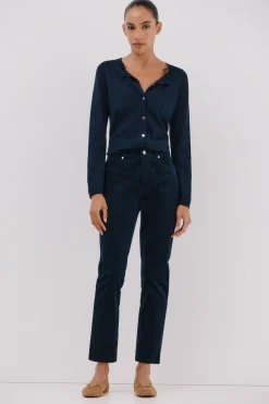 Cortefiel Pantalones sensational pana Azul Clearance