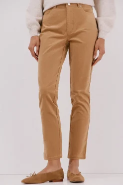 Cortefiel Pantalones sensational pana Beige Sale