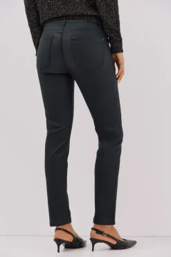 Cortefiel Pantalones sensational resinados Negro Discount