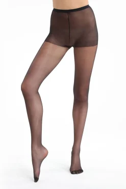 DIM Panty con acabado satinado 15 DEN negro Sale