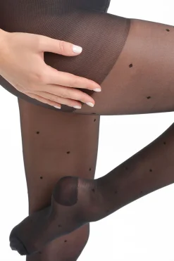 DIM Panty de compresión piernas cansadas plumeti negro Sale