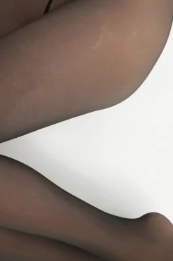 DIM Panty thermo trasparente 50 Deniers negro Hot