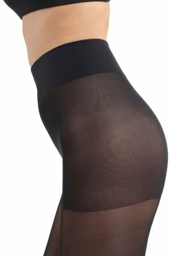 DIM Panty transparente de descanso 45 Deniers negro Sale