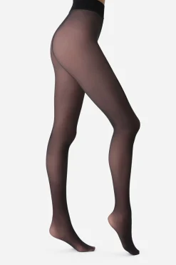 DIM Panty térmico efecto transparente 80 Deniers negro Online