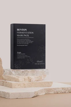 Benton Paquete de mascarilla de fermentación (1 unidad) Negro Discount