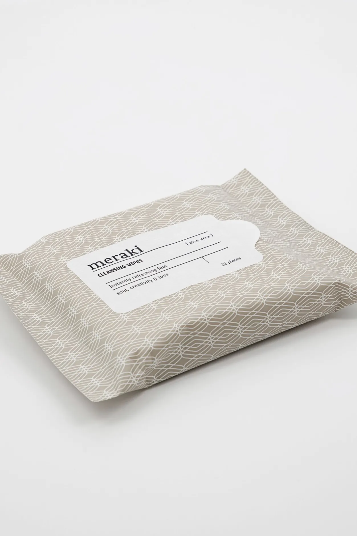 Meraki Paquete de toallitas limpiadoras gris New