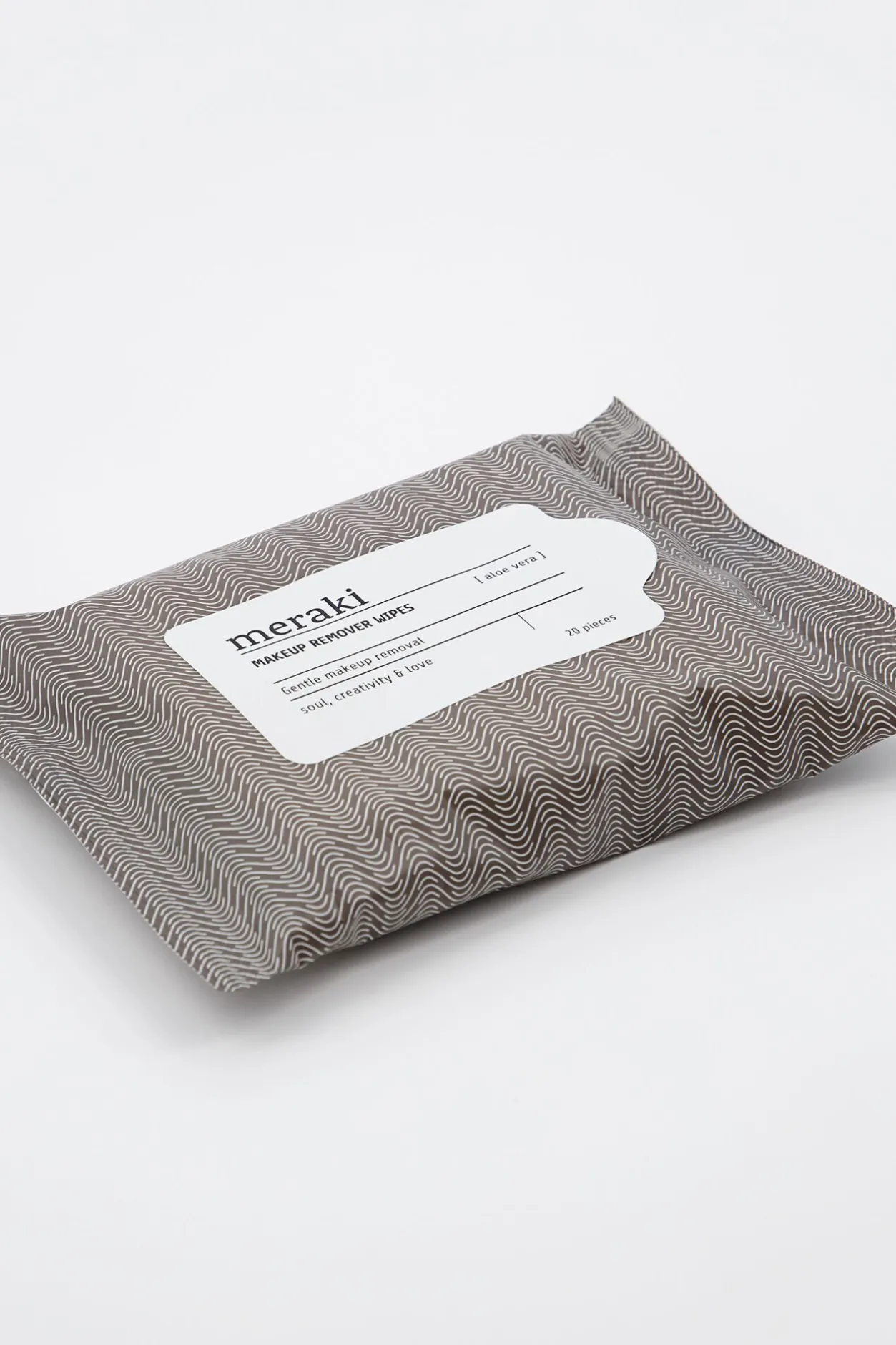 Meraki Paquete de toallitas refrescantes gris Hot