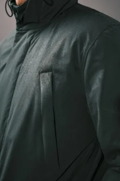 Cortefiel Parka 4 bolsillos Verde oscuro New