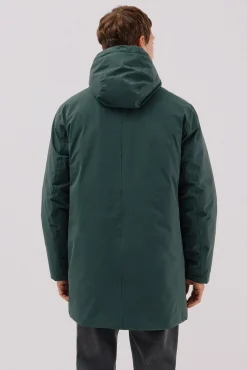 Cortefiel Parka 4 bolsillos Verde oscuro New