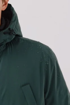 Cortefiel Parka 4 bolsillos Verde oscuro New