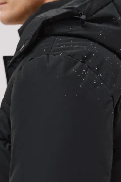 Cortefiel Parka acolchada Negro Online