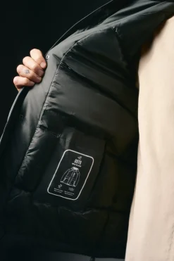 OOTO Parka acolchada capucha Gris Best