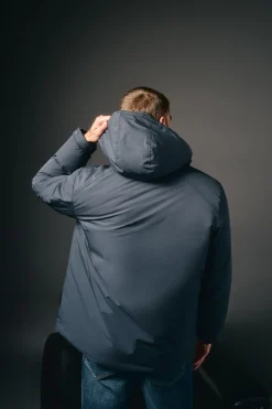 OOTO Parka acolchada capucha Azul marino Hot