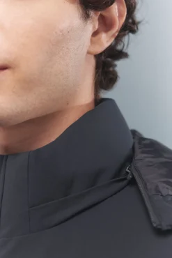 Springfield Parka acolchada térmica azul Clearance