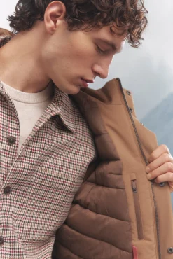 Springfield Parka alcolchada térmica beige