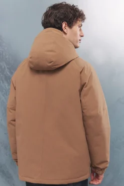 Springfield Parka alcolchada térmica beige