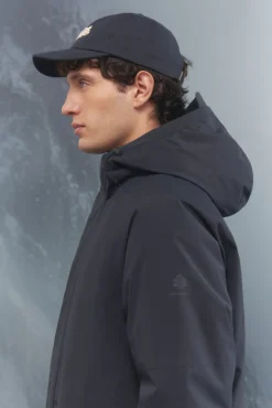 Springfield Parka alcolchada térmica azul Best