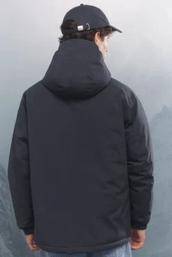 Springfield Parka alcolchada térmica azul Best