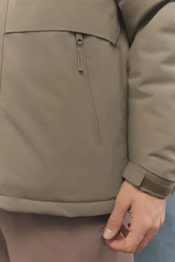 Springfield Parka alcolchada térmica kaki New