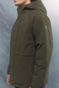 Springfield Parka alcolchada térmica kaki