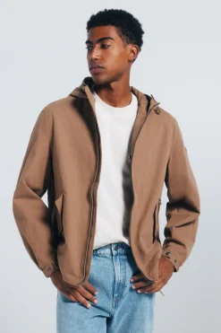 Springfield Parka algodón beige Online