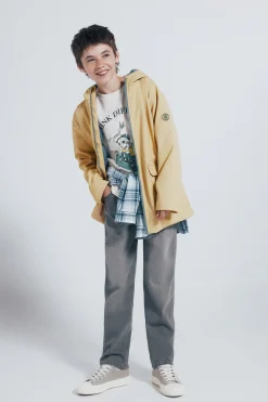 Springfield Kids Parka pastel niño amarillo