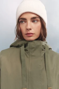 Springfield Parka capucha Sorona Aura kaki Sale