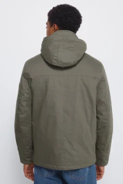 Springfield Parka corta acolchada kaki Sale