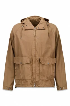 OOTO Parka corta algodón Marr&oacute;n Discount